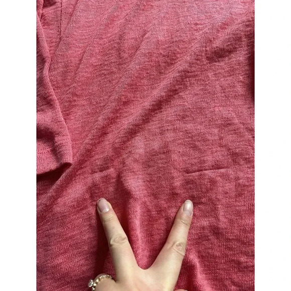 Soft Surroundings Sweater Womens Large 3/4 Sleeve High Low Lightweight Pullover - Picture 5 of 7